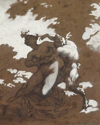 Satiro e ninfa
